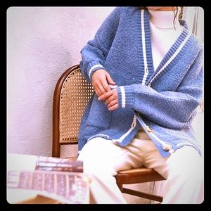 Retro Knitted Sweater Coat